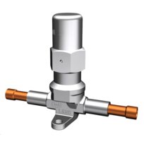 AWA shut-off valve series 881-2, stainless steel 10mm solder, 63bar
