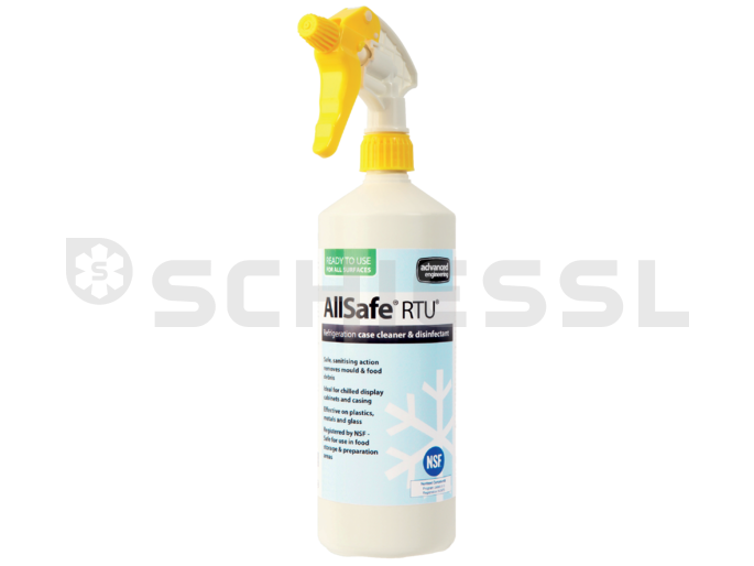 Gehäusereiniger u.Desinfektionsmittel AllSafe RTU Sprühflasche 1L (gebrauchsf.