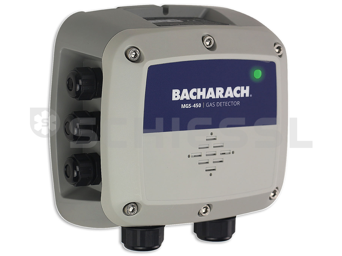 Bacharach Gaswarngerät IP66 m. SC-Sensor MGS-450 R32 0-1000ppm