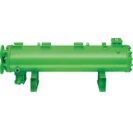 Bitzer shell-and-tube condenser seawater K123HB-2/4 pass connection for city water