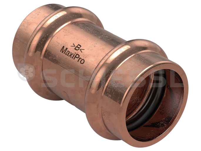IBP straight coupler &gt;B&lt; Maxipro MPA5270 3/8" copper
