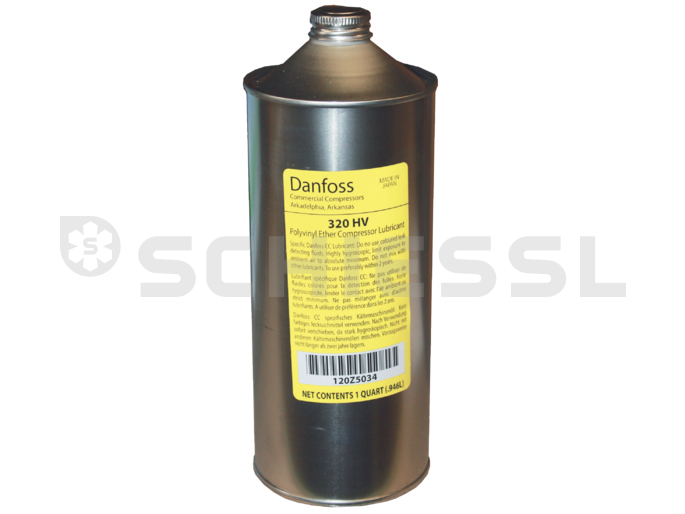 Danfoss Kältemaschinenöl Kanne 1L PVE 320HV (FVC068D) 120Z5034