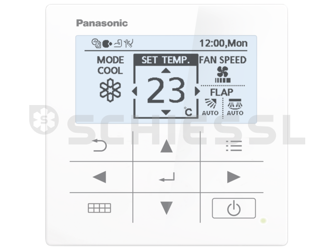 Panasonic Kabelfernbedienung Split CZ-RD517C Wandgeräte und Standtruhe
