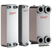 SWEP plate heat exchanger 42bar B10THx40/1P-SC-M 2x28solder+2x1"&amp;22solder