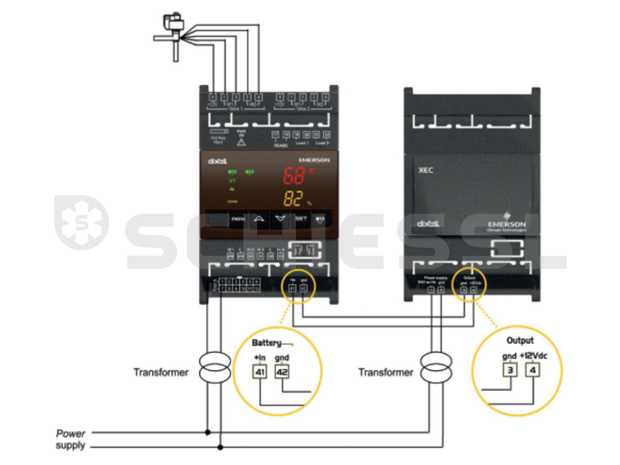 Copeland/Dixell Spannungsversorgung f.XEV22D und XEV32D