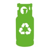 Kältemittel gemischt zurück per kg (ab 9kg)