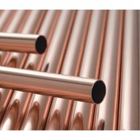 Copper pipes in rods semi-hard (R250) 6x1mm (rod=5m)