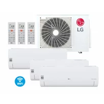 LG Klimagerät Standard Plus Trio-Set Big 2x PC09SQ/ PC12SQ/ MU3R19.U21 R32 5,3kW