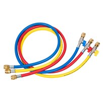 Refco filling hose set 60bar CA-CCL-72 3x1800mm colorful w. ball valve