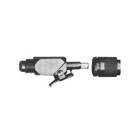 Quick coupling w. schrader valve straight V-35410 7/16"UNFx1/2"-20 UNF R410A