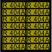 Adesivi per frecce di direzione R404A (1 set = 14 pezzi)