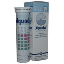 Wasserhärte Teststäbchen Aquadur 3-25 dH (VE=100 Stk.)