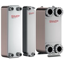 SWEP scambiatore di calore a piastre 42bar B10THx20/1P-SC-M 2x28 a saldare +2x1"&amp;22 a saldare