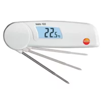 Testo mini fold-back thermometers testo 103 with digital display 0560 0103