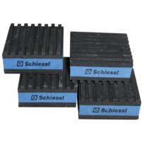 Schiessl anti vibration plates AVP-2 50x50x22mm 3,5kg/cm2