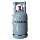 Refrigerant R407F 11,0kg cylinder cylinder size 12,5L