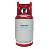 Refrigerant bottle R32 filling quantity 47,0 kg (cylinder size 52,0L)