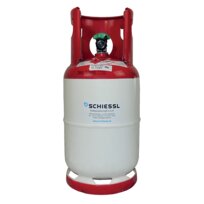 Refrigerant bottle R32 filling quantity 9,0 kg (cylinder size 12,5L)