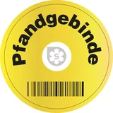 Deposit for bottles up to incl. 12,5l, red'19, yellow'20