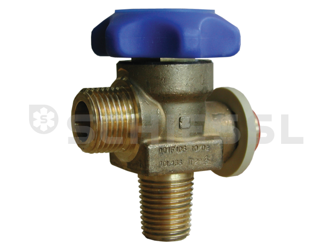 Bottle valve small cone Serie F106 P=46 Bar  F10000002