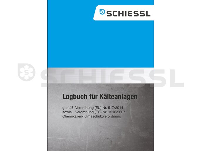 SCHIESSL logbook f. refrigeration systems pack = 10 pieces