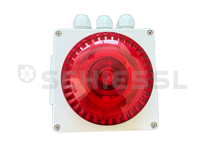 Schiessl Schaltkasten Warn/Netz Stromversorgung 230-24V, Blinklicht/Hupe