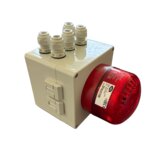 Schiessl Schaltkasten Warn/Netz Stromversorgung 230-24V, Blinklicht/Hupe