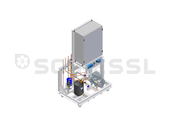 Euro Line compressor unit *FU* regulated E-FU-1DO-3 V2 HI241CC-E+CIMR-AC4A0018FAA