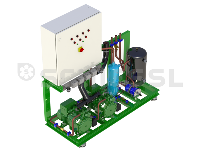 Euro Line Verdichtersatz *FU* geregelt EFU-2BI-0,5 V.2 (2HES-2Y-40S)