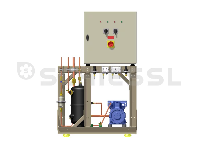 Euro Line compressor unit *FU* regulated E-FU-1BO-1 V3 HGX12P/110+CIMR-AC4009FAA