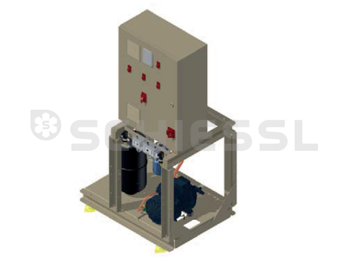 Euro Line compressor unit *FU* regulated EFU-1DO-3 HI240CC+CIMR-AC40018F