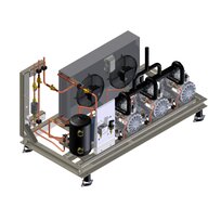 Euro-Line composite rate without terminal box EV3DO-H101CS R134a with condenser