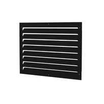 2EMME Sichtschutz Rückwand Schwarz RAL9005 Größe XXL