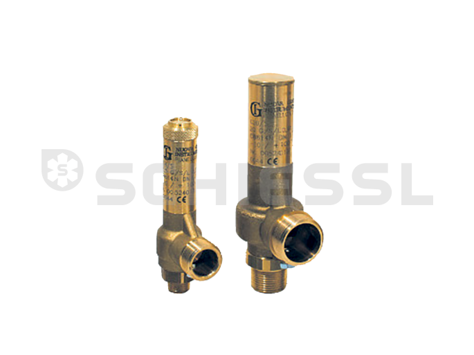 ABR Sicherheitsventil D10/CS 30bar 1/2''NPTxG3/4''