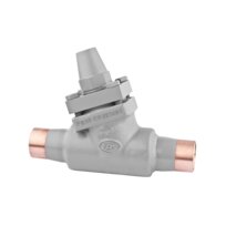 FAS shut-off valve cast w. cap HDLK 2x ODS 35 (1 3/8")