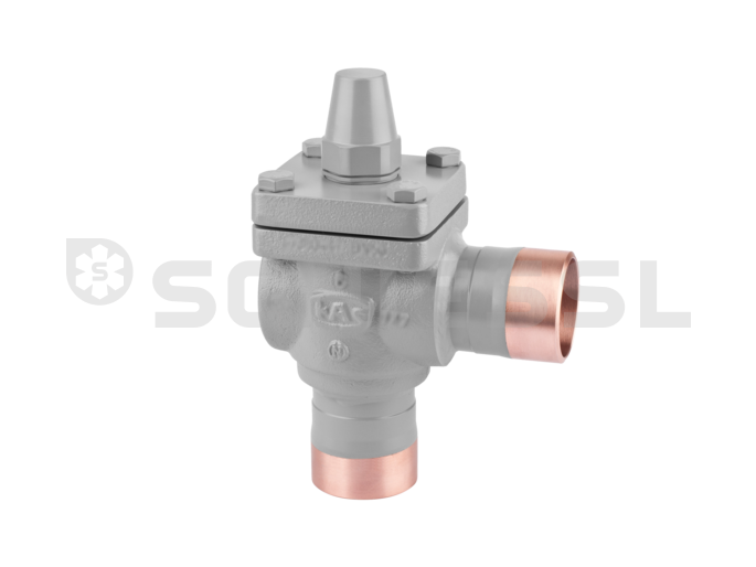 FAS shut-off valve cast w. cap HELK 2x ODS 28