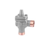 FAS shut-off valve with cap HELK 35 solder