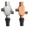 Danfoss rotalock valve press.gau.conn.right/byp.conn.left 1 1/4'' X 3/4'' solder 16003903