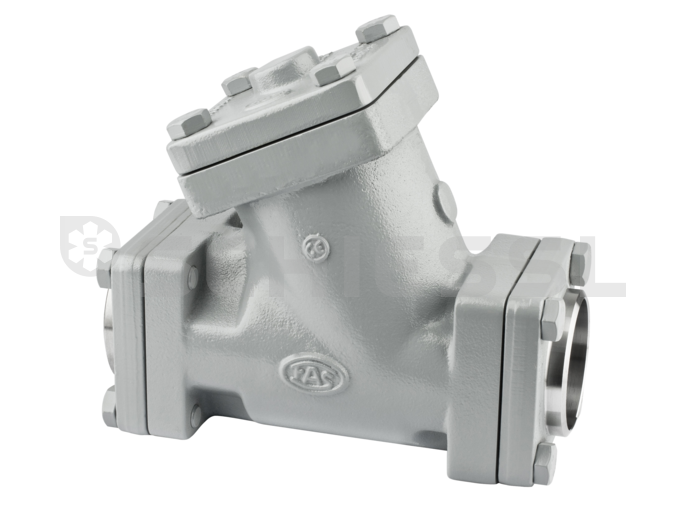 FAS check valve cast RV80 2x WB 88,9 welding flange