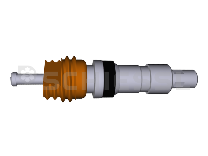 Ventileinsatz für Schrader Vg5 0-200bar, Dichtung: EPDM