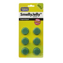 Fragrance gel for small air conditioner SmellyJelly Mini apple scent green 6pcs