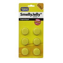 Fragrance gel for small air conditioner SmellyJelly Mini citrus fragrance yellow (6 pcs)