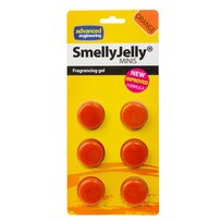 Gel profumato per impianto di condizionamento piccolo SmellyJelly Mini odore di arancia arancione (6 pezzi)
