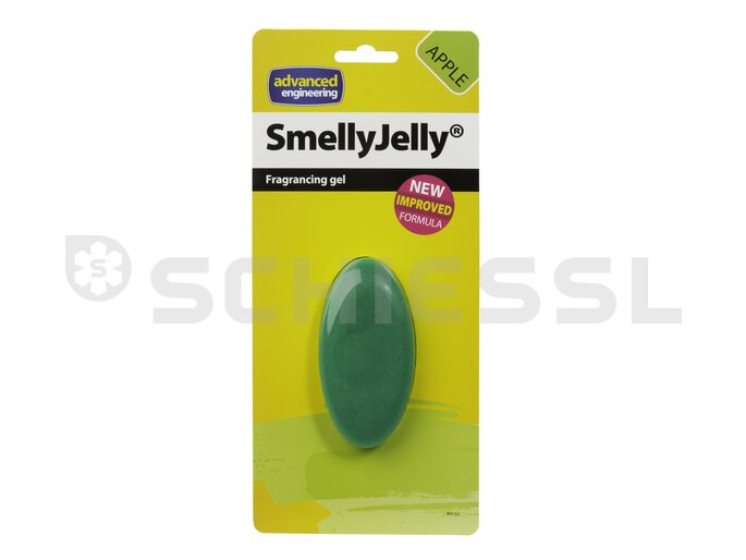 Fragrance gel for small air conditioner SmellyJelly size 1 apple scent (green)