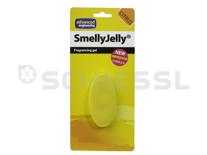 Gel profumato per impianto di condizionamento grande SmellyJelly grandezza 1 profumo agli agrumi (giallo)