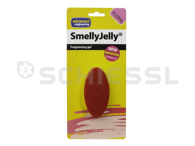 Fragrance gel for large air conditioners SmellyJelly size 1 flower scent (red)