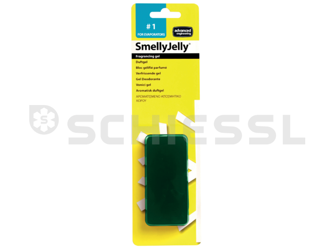 Gel profumato per impianto di condizionamento grande SmellyJelly grandezza 1 profumo di erbe (verde)