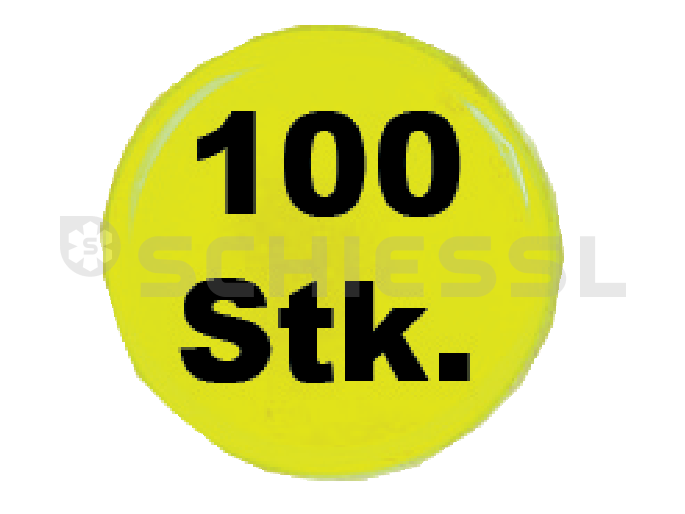 Duftgel f.kleine Klimaanlage Bulk=100Stk SmellyJelly Mini Zitrusduft (gelb)