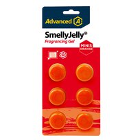 Duftgel f.kleine Klimaanlage SmellyJelly Mini Orangenduft orange(6Stk
