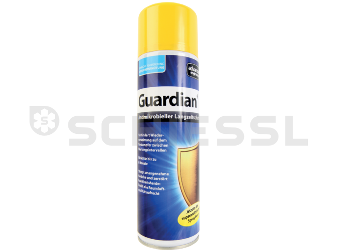 Antimicrobial protection for evaporator Guadian aerosol spray 300ml